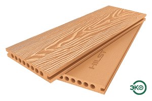 Террасная доска ДПК 22х145 Havana Gold HILST DECK, R11, 1900кг/м3 фото