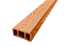 Перила 92х45 HILST с устройством установочного паза, Havana Gold фото