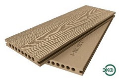 Террасная доска ДПК 22х145 River Stone HILST DECK, R11, 1900кг/м3 фото